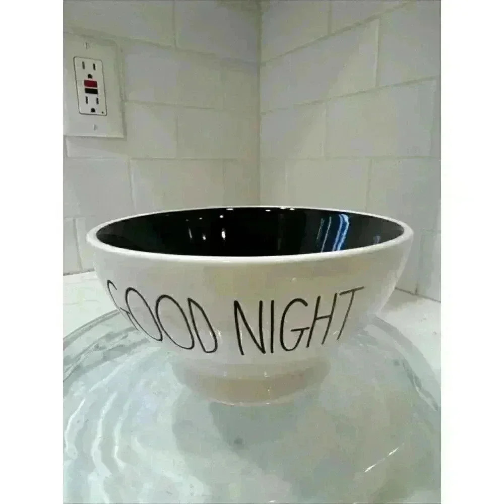 Rae Dunn Artisan Collection By Magenta Good Morning Cereal Bowl - Picture 3 of 13